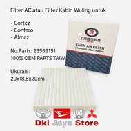 Filter AC-Filter Kabin Wuling Confero-Cortez-Almaz 23569151