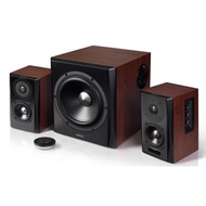 Edifier S350DB 2.1 Home Theater Speaker System w Bluetooth (Brown)
