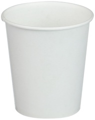 Cup Company White Paper Water Cups, 3 oz, 100/Pack, 100 Count (Pack of 1)