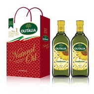 【可i郵箱取貨】Olitalia 奧利塔頂級葵花油禮盒(1000mlx2瓶)