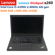 Lenovo thinkpad x260 / Intel Core i5-6300U 2.40GHz 6th gen /DDR4  RAM 8GB / HDD SSD 256GB