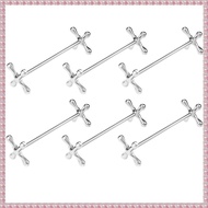 (WBNC) 6 Pcs Zinc Alloy Chopsticks Rest Spoons Stand Forks Knives Holder Rack Stand Metal Craft Tabl