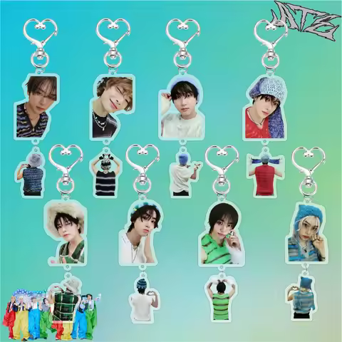 Korean Boys Group New Album ATE Keychain Felix Hyunjin Bangchan Lee Know Changbin Seungmin Charm Key