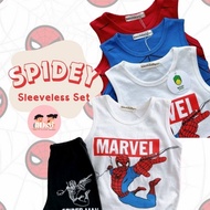 Sleeveless Spiderman Set Kimchi Baby