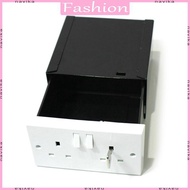 NAV Secret Hidden Box Covert Hidden Safe Socket Box Secures Jewelry Valuables Cash
