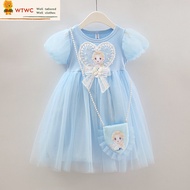 Frozen Princess Elsa Dress For Kid Frozen Dress For Kids Girl Baju Elsa Frozen Dress Kids Baju Princ