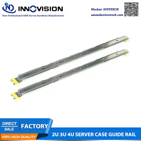 High Quality Special Server Guide Rail For Our 3U/4U Server Case 3section Rack Server Slide Rails Sh