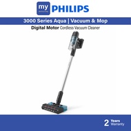 Philips Aqua 3000 Series Cordless Vacuum Cleaner with mop Wipe XC3133/61 XC3133