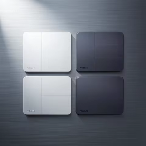 Aqara Smart Wall Switch Z1 More Control Zigbee 3.0 Compatible with Single Live/Neutral Wire Design W