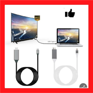 Type C to HDMI HDTV TV Video Cable for Macbook HD Projector Samsung S8