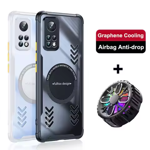 Case for Xiaomi Redmi K30 Pro K30S Ultra K20 Pro K30i Graphene Aluminum Alloy Game Heat Dissipation 