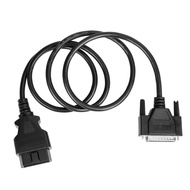 OBD2 male to DB25 male connection extension cable OBD to DB25 adapter cable
