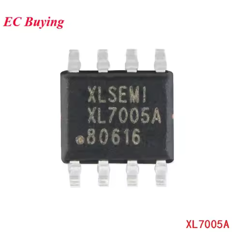 100Pcs/5pcs SMD XL7005A SOP-8 XL7005 0.4A 150KHz Buck Step Down DC Power Converter Regulator IC Chip