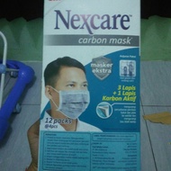 Spesial Masker 3M Nexcare Extra Carbon 4Play 48Pc