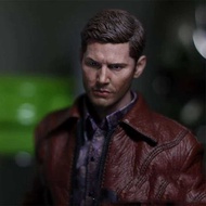 Jensen 1/6 Dean Mae Winchester Ackes Head Scupt Mode Movie Figure For 12" Action Figure Body 12"