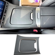 ZiWen Interior Trims Sport Gear Panel Center Console Cover Accessories for Mercedes Benz C Class C20
