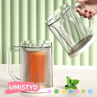 UMISTYDREAMUM9U Liquid Refrigerator Frozen Cup, with Handle PET/PP Ice Cold Beer Glass, 20oz Summer 