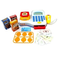 MESIN Cash Register Machine Toy for Children Educational Calculator
