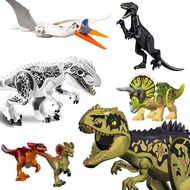 HOT!!!✽☊✉ pdh711 2023 New Large Dinosaur Model Jurassic World Dominion Giganotosaurus Building Blocks Tyrannosaur Assembled Toys