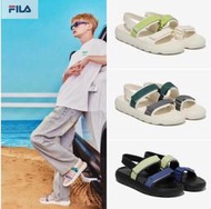 ✈️韓國代購正品《現貨+預購》FILA 斐樂 PONG 厚底 增高 涼鞋 魔鬼氈 拖鞋 1SM01934