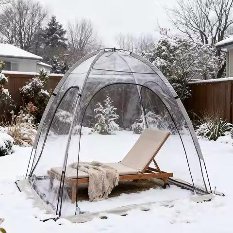 All-Weather 2 Person Transparent tent- 360° View Instant Tent for Stargazing, Camping & Outdoor Even