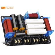 3-Way Speaker Divider 1 Tweeter 1  1 Mid Speaker Crossover 600W 4Ohm/8Ohm Audio Crossover for 8/10/1