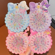 Sanrio Kids Wearable Nails Cute Detachable Fake Nail For Girl Nail Patch Stickers C5a2 Press On Nail