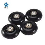 4Pcs Roller Skates Rubber Wheels Anti-Skid Mute Wear-Resistant Roller Skates Roller Skate Accessorie