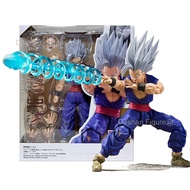 Dragon Ball Super Figure Shf Son Gohan Beast Action Figure Anime PVC Koleksi Saiyan Gohan Figurine M