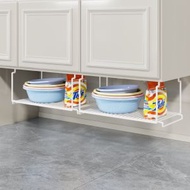 臉盆收納架 浴室櫃下懸掛 衛生間廚房盆子 掛架 洗手池下方置物盆（平行進口）（快遞送貨上門）