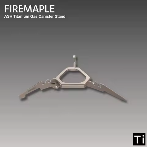 Fire Maple ASH Titanium Gas Canister Stand Folding Fuel Stabilizer Camping Gas Cylinder Tripod Holde