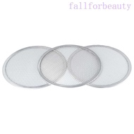 FALLFORBEAUTY Pizza Tools 6-12 in 1 pcs Bakeware Round Aluminium Mesh Pizza Screen
