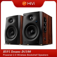 HIVI SWANS D1100 POWERED 2.0 WIRELESS BOOKSHELF SPEAKERS-Versave07