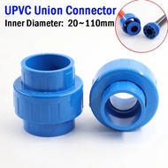 PVC Union Connector Water Pipe Fittings 20mm 25mm 32mm Aquarium PVC Paip Joints