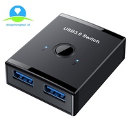 USB Switch KVM USB HUB 3.0 Switcher Selector KVM Switch for PC Keyboard Mouse Printer 1 PC Sharing 2