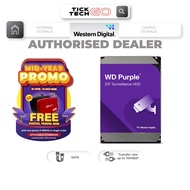 WD Purple™ Surveillance Hard Drive (1TB/ 2TB/ 4TB/ 6TB/ 8TB)