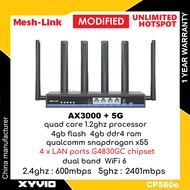 MESH-LINK CP560e AX3000 Qualcomm X55 4GB+4GB 5G Modem Router