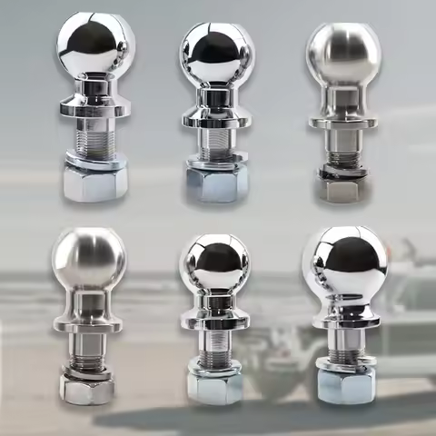 Stainless Steel Trailer Hitch Ball 50mm/2inch/1-7/8inch Ball Head Diameter 7/8inch 3/4inch 1-Inch Sh