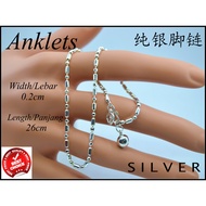 Anklets Silver 925s(纯银925脚链)