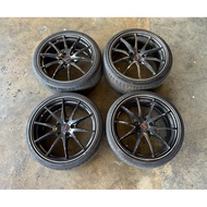 ORIGINAL RAYS VOLK RACING VR G25 JDM Wheel 19” 5H 120PCD 8JJ/9JJ ET48/ET50 BMW Alphard Vellfire AGH4
