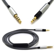 Audio Cable with Remote&amp;Mic For All Sennheiser Momentum Over On-Ear Headphone