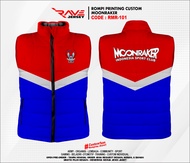 ROMPI PUFFER/DACRON/GELEMBUNG MOONRAKER PRINTING SUBLIMATION