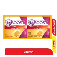 IMBOOST IMMUNITY SUPPLEMENT EFFERVESCENT VITAMIN C & D3tablet /BONE ORANGE 2 tablet