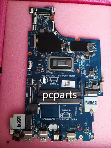 LA-G714P FOR DELL Inspiron 3481 3581 3584 3781 Vostro 3481 3581 3584 Laptop Motherboard I3 I5 CPU UM
