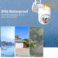 【ไม่พอใจ คืนได้ !】กล้องวงจรปิด icsee outdoor สีเต็ม IP Camera 1080P PTZ IP Camera ICsee App กล้องวงจ