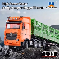 [NEW]HUINA 1313 1:18 Remote Control Timber Transport Truck Log Trailer 2.4GHz Realistic Log Carrier 