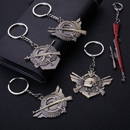 PlayerUnknown's Battlegrounds key 98K weapon model chicken medal pendant key chain peripheral game k