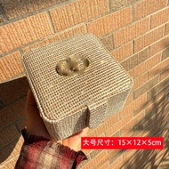 New Gift Christmas Gold Cosmetic Bag Clutch Dijia Set Double Zipper Square Cosmetic Bag yy