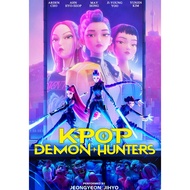 KPop Demon Hunters 2025 DVD & Pendrive Animation Movies