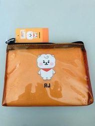 [包郵] BT21 Baby RJ 化妝袋 / 收納袋 Line Friends